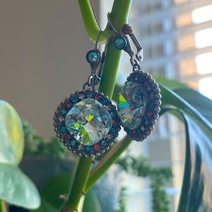 Sorrelli earrings in antique silver